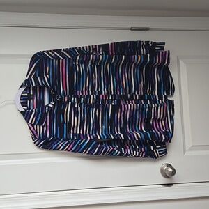 Multicolored Blouse by Attention sz small